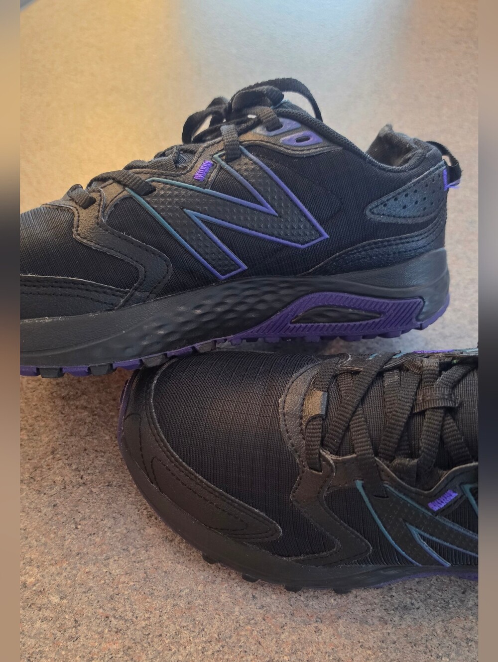 New Balance Women's Running Shoes Black And Purple